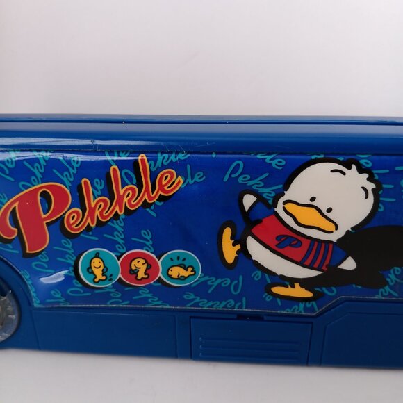 Vintage Sanrio Pekkle Push Button Multi-Functional Mechanical Pencil Case 1996 - Picture 10 of 15